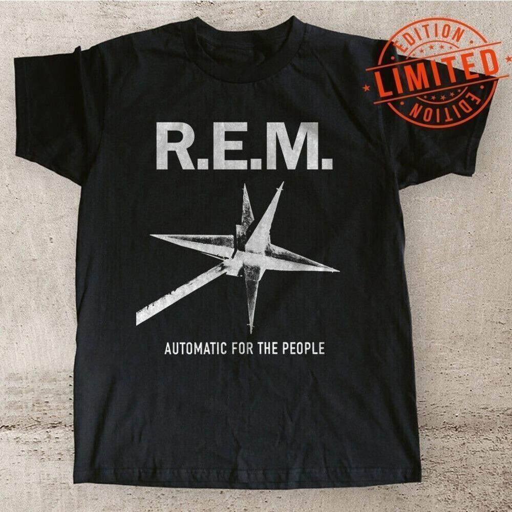Rem Automatic For The People Alternative Rock Album T-Shirt